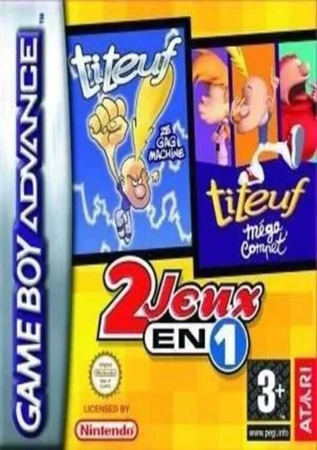 2 Jeux en 1 - Titeuf - Ze Gagmachine + Titeuf - Mega Compet (France)