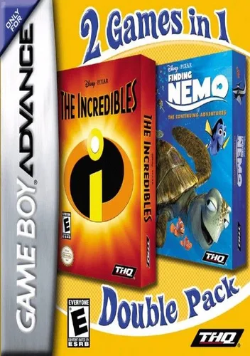 2 Games in 1: Finding Nemo - The Continuing Adventures + The Incredibles