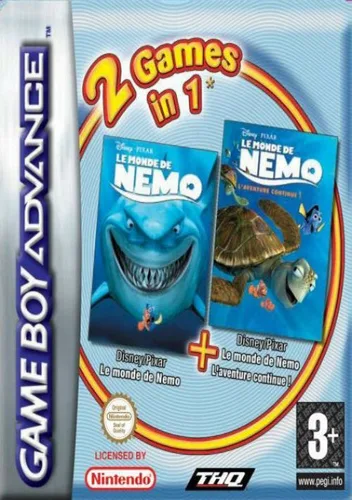 2 In 1 - Monstres & Cie & Le Monde De Nemo (F)