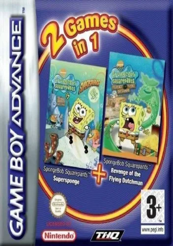 2 In 1 - SpongeBob SquarePants - SuperSponge & Les Razmoket Rencontrent Les Delajungle (E)