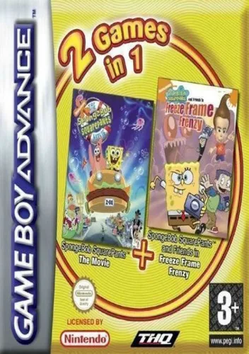 2 IN 1 - THE SPONGEBOB SQUAREPANTS MOVIE & FREEZE FRAME FRENZY (SIR VG) (EU)