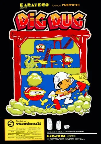 Dig Dug (Atari, rev 2)