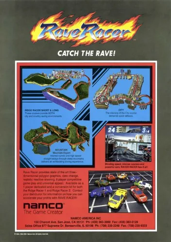 Rave Racer (Rev. RV2, World)