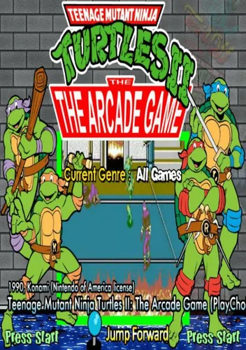Teenage Mutant Ninja Turtles (Oceania 2 Players)