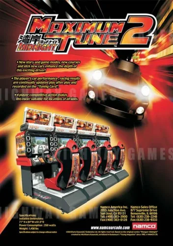 Wangan Midnight Maximum Tune 2 (Export) (Rev A) (GDX-0016A)