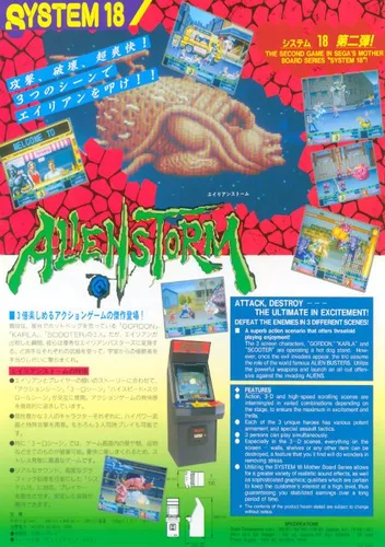 Alien Storm (World, 2 Players) (FD1094 317-0154)