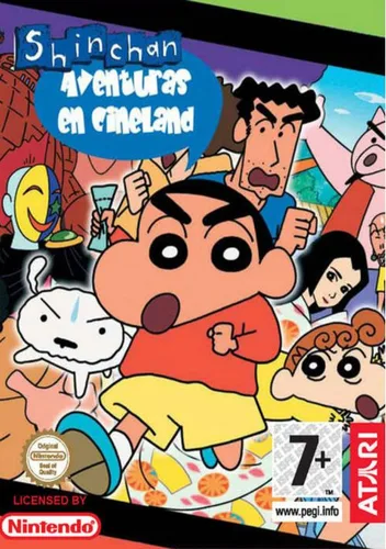 Crayon Shin-Chan - Arashi No Yobu Cinema-Land No Daibouken! (TrashMan) (J)
