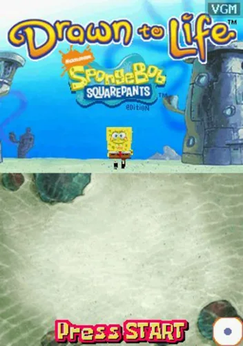 Drawn To Life - SpongeBob SquarePants Edition (SQUiRE) (E)