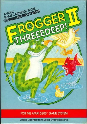 Frogger 2 - Threedeep! (1984) (Parker Bros)