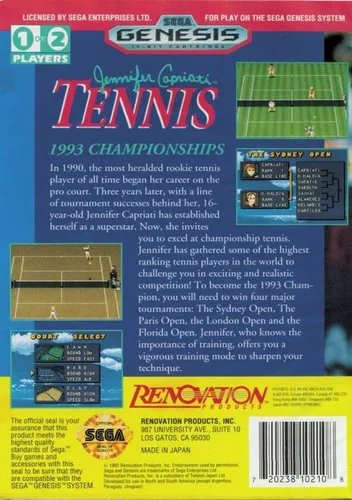 Jennifer Capriati Tennis