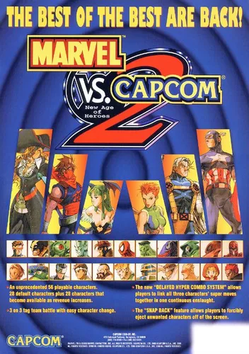 Marvel Vs. Capcom 2 New Age of Heroes (Export, Korea, Rev A)