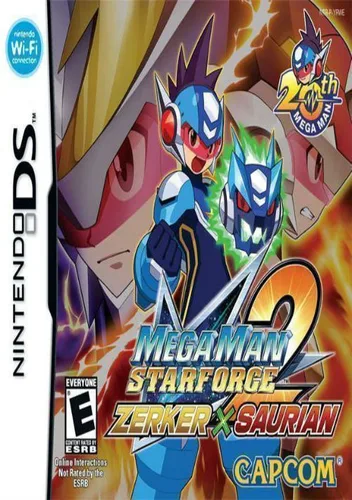 Megaman Star Force 2 - Zerker X Saurian (E)