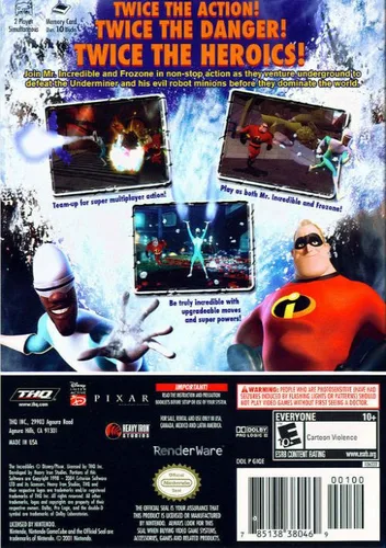 Mr. Incredible - Kyouteki Underminder Toujou (J)