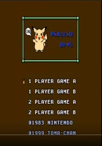 Pikachu Bros (Mario Bros Hack)