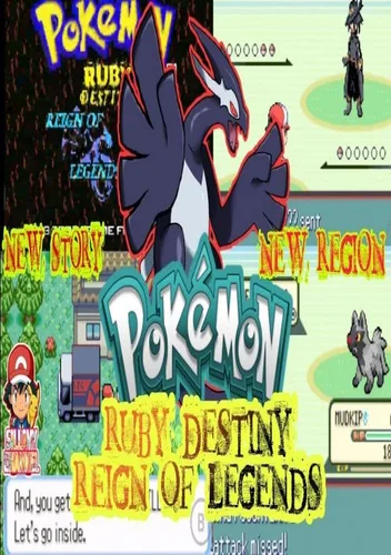 Pokemon Ruby Destiny Reign of Legends