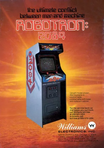 Robotron - 2084 (Solid Blue label)