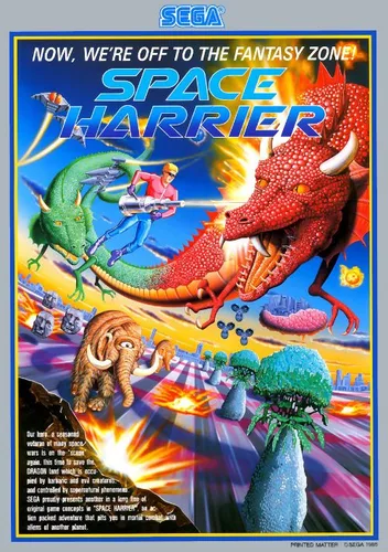 Space Harrier (Rev A, 8751 315-5163A)