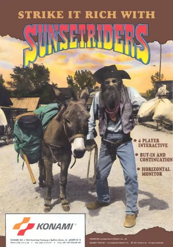 Sunset Riders (2 Players ver UBC)