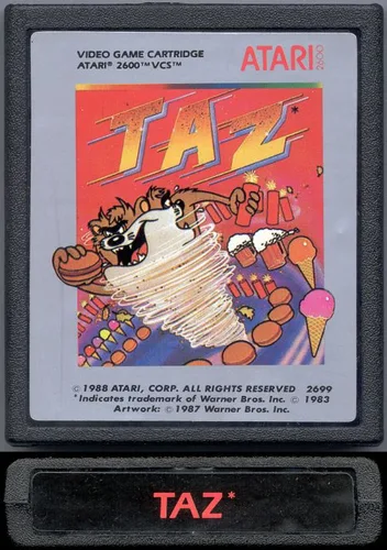 Taz (1983) (Atari)