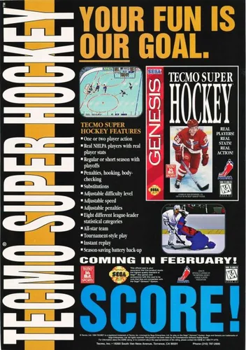 Tecmo Super Hockey