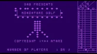 Miniature Golf (1983) (Atari)