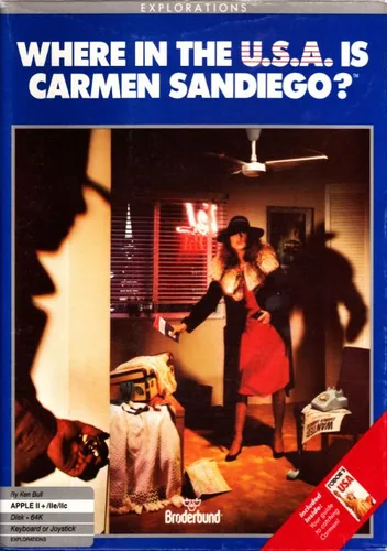 Where In The USA Is Carmen Sandiego (Disk 1 Of 1 Side B)