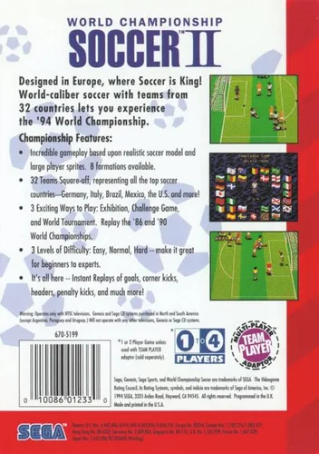 World Championship Soccer II (Europe)