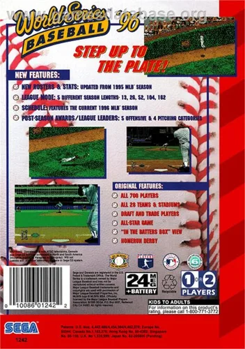 World Series Baseball 96