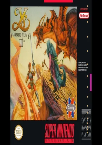 Ys III - Wanderers From Ys
